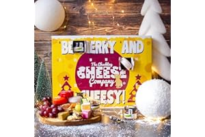 THE CHUCKLING CHEESE COMPANY Cheese Advent Calendar 2025. A Delicious Savoury Advent Calendar With Cheese, Chutney, And Biscuits. Count Down The Days To Christmas With A Savoury Advent.