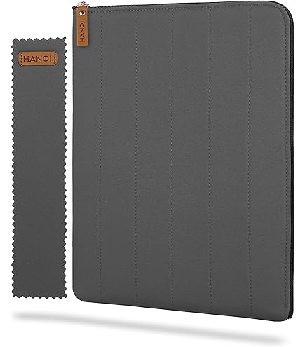 Custodia Per Libri Con Cerniera - Hanoi Collection Detroit, Blu, Grande (28x22 Cm) - Foto 9