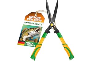 GRÜNTEK Cesoia per Siepi Forbice da Potatura Giardino 57 cm. Tagliasiepi manuale Leggera e Potente