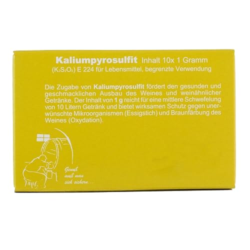 Vina Kaliumpyrosulfit, 10 × 1 g