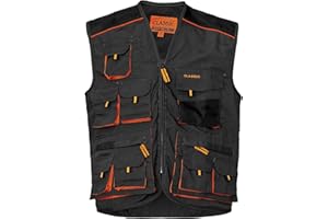 ART.MASTER Arbeitsweste Berufsweste Herren Montageweste Arbeitsjacke Art Mas (Classic-V)