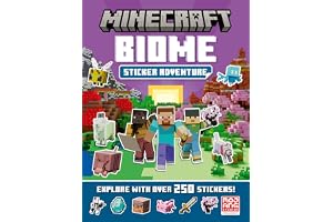 Minecraft Biome Adventure Sticker Book: Explore the world of Minecraft in a brand-new official sticker activity book for kids
