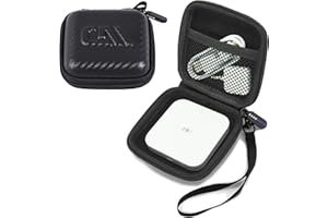 CASEMATIX Portable Credit Card Reader Scanner Case - Fits Square A-Sku-0113 Contactless And Chip Reader With Usb Charge Cable For Apple Pay, Android Pay, Emv Chip Cards And More
