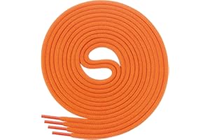 Di Ficchiano runde Schnürsenkel für Business, Sport- und Lederschuhe - reißfester Allroundsenkel - ø 3mm - Längen 60 cm - 130 cm - 25 Farben aus Polyester - Made in Europa