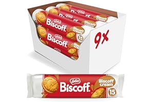 Lotus Biscoff Sandwich | Due Biscotti Croccanti Caramellati Farciti con Crema al Gusto di Biscoff | Vegani | Senza Coloranti e Aromi Aggiunti | 9 x 150g | 1,35kg
