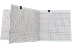 Easytrace ® 10 pezzi CARTA TERMICA PACCHI PER ECG SCHILLER AT-1 e AT-4 / Formato 90 MM x 90 MM x 200 Fogli [ SH9090P]