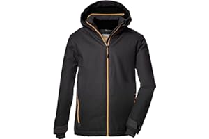 Killtec Ksw 177 Bys Ski Jckt Chaqueta de esquí impermeable/funcional con capucha y paranieves. Boy´s