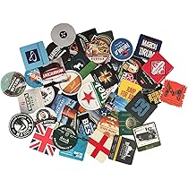 Pub Paraphernalia 100 Beer Mats Collectors Set : Amazon.co.uk
