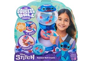 The Squeeze Ball Creator Stitch - DIY stressball for boys and girls - Playset with reuseable squeeze ball manufacturer and ac