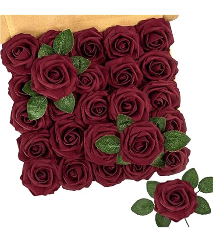 144 Teste Di Fiori Finti In Schiuma – Mini Rose Artificiali Con Stelo In Filo, Assortite Per Decorazioni Fai Da Te, Matrimoni, Orsi E Regali