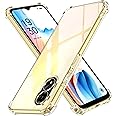 iVoler Cover per Oppo A38 4G / Oppo A18 4G, Custodia Trasparente per Assorbimento degli Urti con Paraurti in TPU Morbido, Sot