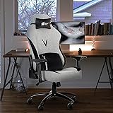 Green Soul Vision Multi-Functional Ergonomic Gaming Chair, Premium Fabric Chair with Adjustable Neck & Lumbar Pillow, 4D Adju