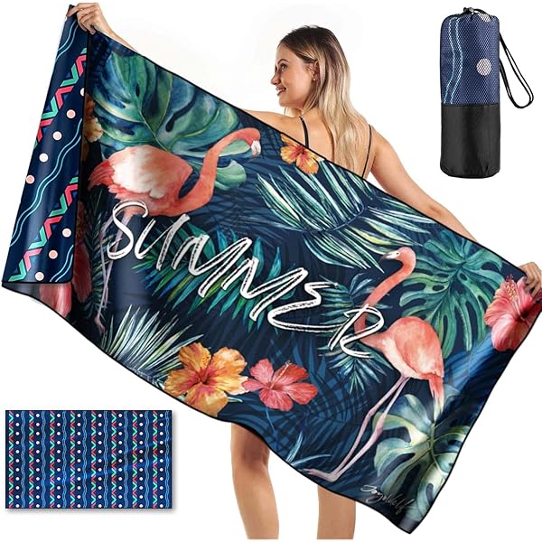 Borsa Spiaggia Grande Leggera - Tote Bag Donna | Impermeabile, Antisabbia, Multi-Tasche - Foto 11