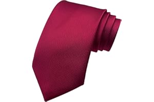 AHLPO Elegante Krawatte für Herren 8 cm, Herren Krawatten, Klassische Schlips Herren für Hochzeit, Büro, Party und Festliche Veranstaltungen - Einfarbig in Verschiedenen Farben Tie