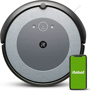 iRobot Roomba i3152 Robot aspirapolvere connesso, due spazzole in gomma  multisuperficie, suggerimenti personalizzati, compatibile con assistente  vocale, tecnologia Imprint, grigio/blu : Amazon.it: Casa e cucina