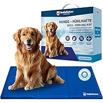 Veddelholzer Koelmat (M) voor honden, extra dik en zelfkoelend zonder stroom, perfect voor zomer en reizen, voor kleine, middelgrote en grote honden, koelmat voor honden, opvouwbaar en gemakkelijk te