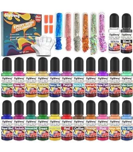 Datyeco Resin giethars siliconen vorm, DIY dienblad gietvorm kit