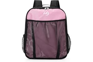 Fadcaer - Bolsa de transporte transpirable para niños, patines de ruedas, patines con ruedas alineadas, patines de hielo,bolsa de patinaje de hielo, unisex, niños y adultos