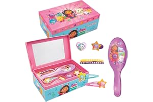 Joy Toy Gabby's Dollhouse portagioie con Accessori per Capelli 18x11,5x7 cm