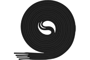 Lenzen 2 Paia Lacci per Scarpe Eleganti I Stringhe Rotonde e Sottili