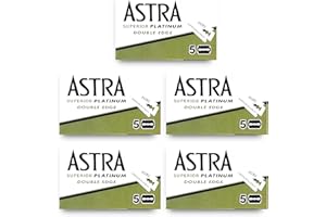 Razor Blades Club 25 cuchillas de afeitar Astra Platinum