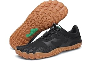SAGUARO Zapatilla Minimalista Hombre Zapatillas de Trail Running Mujer Zapato Descalzo