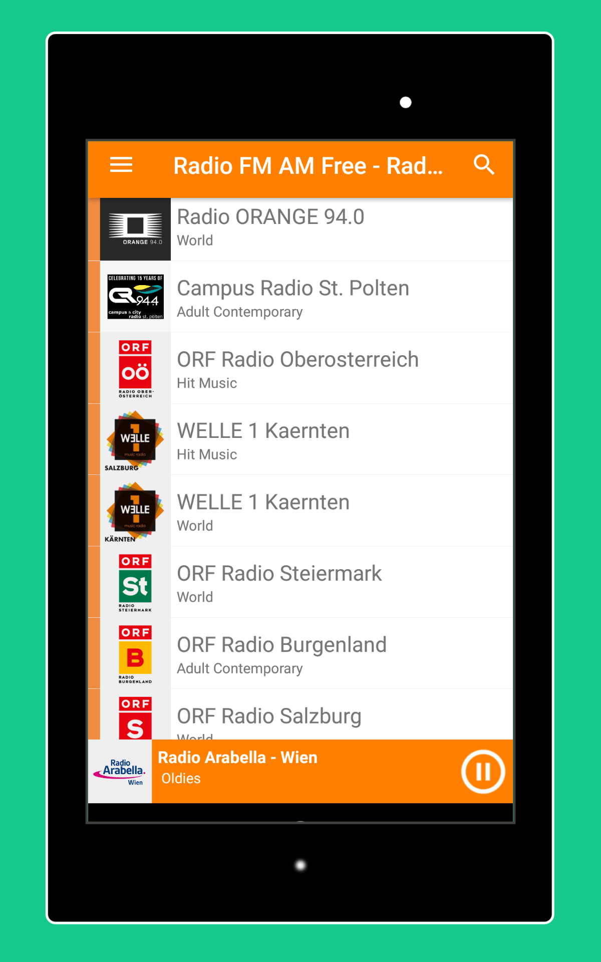 Radio FM AM Free Radio World online + Radio App Amazon.de Apps für