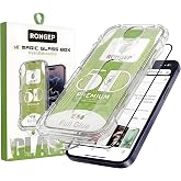 Rongep Apple iPhone 17 Pro (6.3") i&ccedil;in Kolay Kurulum Ekran Koruyucu Otomatik Toz Toplayan Hava Kabarcığı Bırakmayan Dokunmati