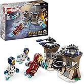 LEGO Marvel Iron Man & Iron Legion vs. Hydra Soldier Building Toy for 6 Plus Year Old Boys & Girls, Avengers Adventure Set fo