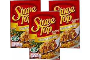 The Bramble Bay Stove Top Corn Bread 170g | Fully Flavored Stuffing Mix | Pack of 3