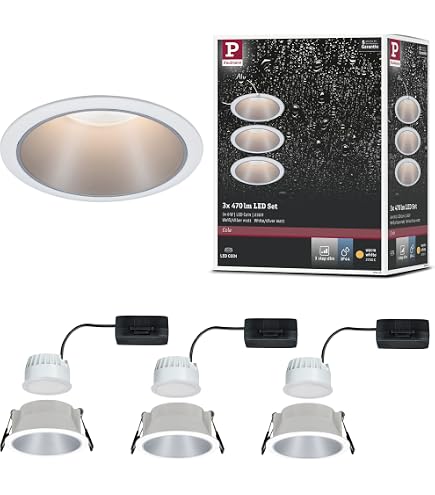 Foco Empotrado De Techo LED Freemont 2.700K, 3 Ud