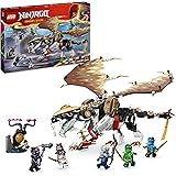 LEGO NINJAGO Smoczy mistrz Egalt, Smok Zabawka do Zbudowania, dla Fana Serialu Powstanie Smoków, 5 Minifigurek, w tym Nya i L