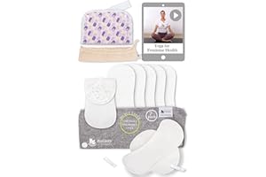 NATISSY Non Slip Reusable Panty Liners for Women Thin; 7-Pack (Small) Organic Cotton Cloth Panty Liners; Eco Panty Liners Reusable; Daily Washable Pantyliners for Vaginal Discharge, NOT for Period