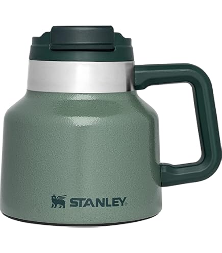 Stanley Legendary Camp Tazza Termica 680ml - Acciaio Inox Argento Martellato
