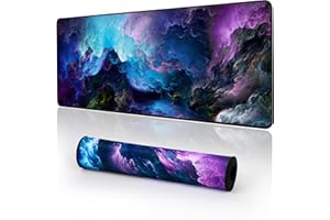 YUWLDD Mouse Pad Gaming Large Desk Pad (31.5 x 11.8 x0.12 inch) Washable Mouse Pad Laptop Desk Mat, Japanese Mouse Pad with Anti-Slip Rubber Base, Extended Mouse Pad for Office & Home.