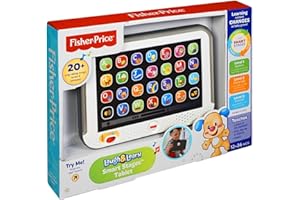 Fisher-Price DHN29 - "Ucz się i śmiej" z technologią „Poziomy nauki” Tablet Malucha