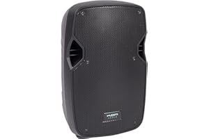 KAM RZ10A V3 300W 10" Active Speaker – Professional PA System with Built-in Amplifier, Multiple Audio Inputs, and Stage Monitor Capability