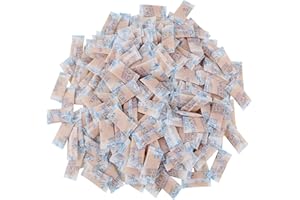 QIANFENSHI 100 Paquets gel de Silice,Sachet anti Humidité,Silice Humidité,Silica gel Sachet,Sachet Silice anti Humidité,gel Silice,Sachet Deshumidificateur,pour Meubles,Nourriture(Orange,100×1g)