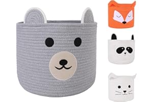 ACOHSY Boîte de Rangement Pliable Panier de Rangement,30x30x30 cm Panier Rangement Enfant,Peut être utilisé Pour Panier à Linge;Rangement de Jouets;Kallax;Chambre Bebe