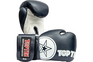 TopTen - Guanti da boxe per bambini, colore: Blu/Bianco