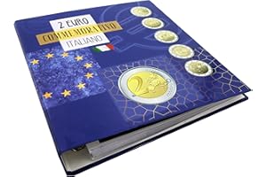 Master Phil Raccoglitore per Monete 2 Euro Commemorative Italia dal 2004 al 2024