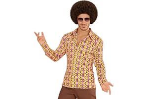 W WIDMANN MILANO PARTY FASHION W WIDMANN MILANO Mode festive - Chemise années 70, chemise pour homme, style disco, costumes de carnaval