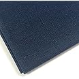 Plain 100% Cotton Fabric - 60 INCH Wide - 10 Colors by M&J® (Navy Blue, 1 METRE)