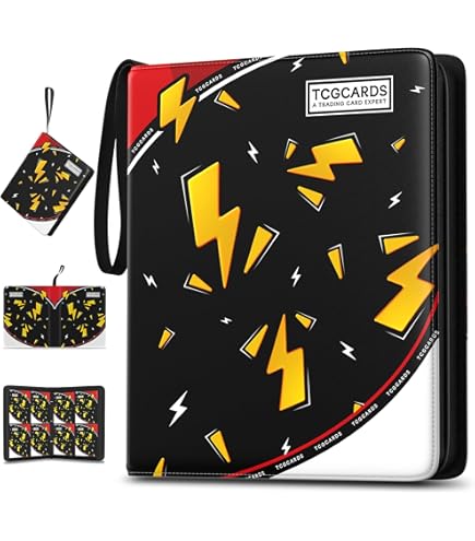 Pokémon 50+ Official Cards Binder Collection