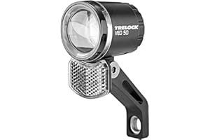 Trelock Bike-i Veo 50 Phare LED Mixte Adulte Noir Taille Unique