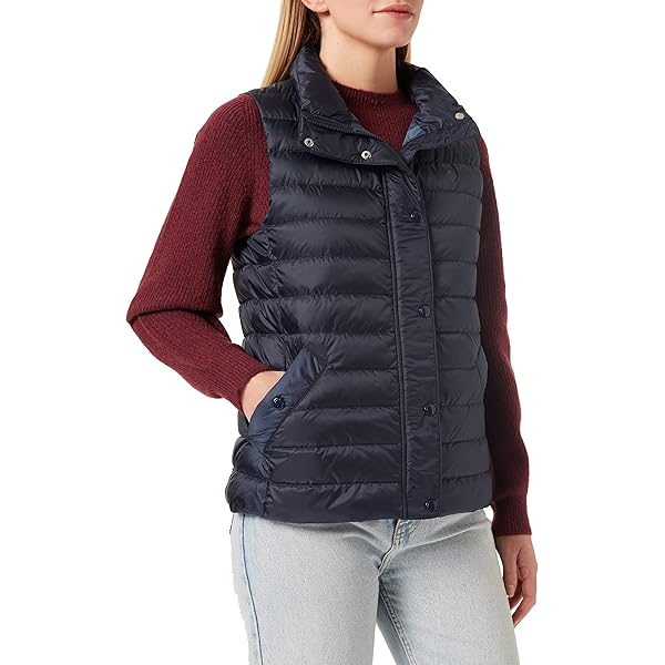 GANT Light Down Vest, deep brown, XL
