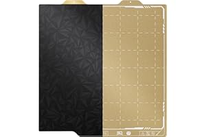 BIGTREETECH BIQU Piastra liscia PEO+testurizzata PEI, compatibile con stampante 3D Bambulab A1 Mini, 184 x 184 mm, piano di stampa magnetico in acciaio molle, letto di stampa flessibile