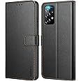 Ganbary Case for Samsung Galaxy A52s 5G/ A52 5G&4G, Premium PU Leather Flip Case Wallet Phone Case [Full Case] [Card Slots] [Kickstand] for Samsung A52s 5G/A52 5G&4G, Black
