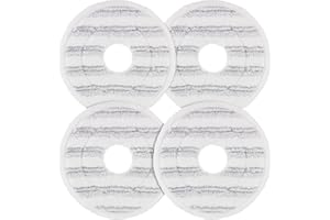 Sgizoku 3 Piezas de Repuesto para fregona Vi-le-Das Spin and Clean - Cabezal de fregona Giratorio de Repuesto - Cabezal de fregona de Microfibra Lavable y Reutilizable para Limpiar Suelos