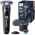 Philips Shaver Series 7000 - Wet & Dry Mens Electric Shaver with SkinIQ Technology, Pop-up Trimmer, Charging Stand, Travel Case, Quick Clean Pod and Quick Clean Cartridge (Model S7886/55)